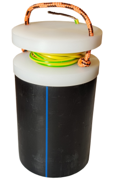 Solid non-polarizable electrodes