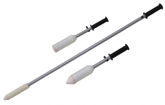 Handheld non-polarizable porous pots