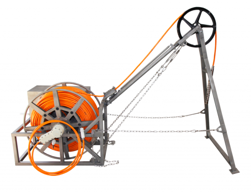 BGW winch for borehole seismic survey