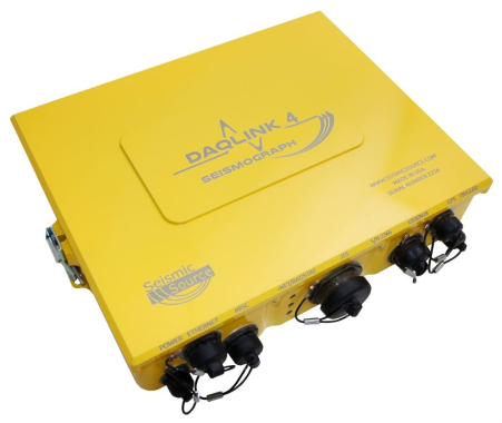 DAQlink 5 seismograph for surveys and monitoring